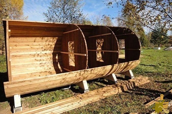Что такое баня-бочка (банить) Что такое баня-бочка