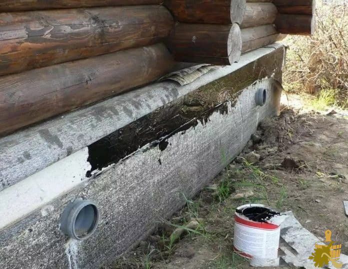 Гидроизоляция фундамента бани своими руками (гидроизоляция, фундамент, баня, рука) Гидроизоляция фундамента бани своими руками