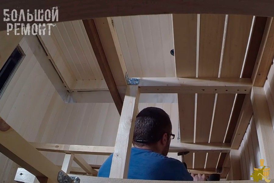 Делаем своими руками полок для бани — особенности и методика изготовления, полезные советы (своими, руками, полок, бани, особенности) Делаем своими руками полок для бани — особенности и методика изготовления, полезные советы