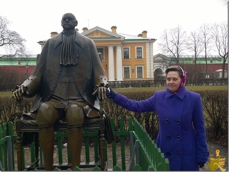 Памятник Петру Первому в Петропавловке