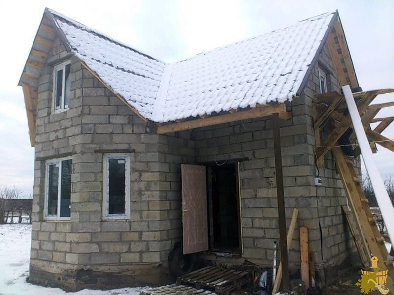 Построить баню из пеноблоков своими руками: пошаговая инструкция