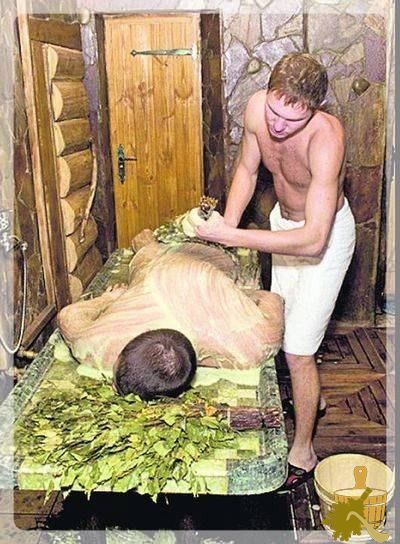 Мыльный массаж веником (мыльный, массаж, веник) Массаж в бане