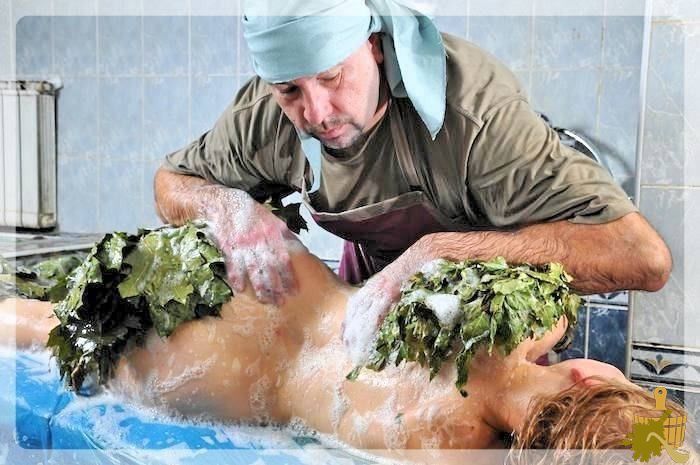 Мыльный массаж веником (мыльный, массаж, веник) Приёмы массажа