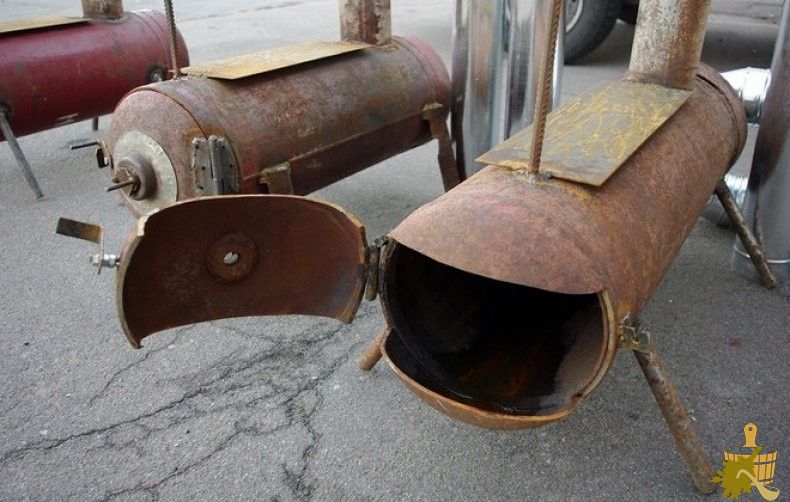 Печь для бани из газового баллона: дешево и сердито (печь, бани, газового, баллона) Печь для бани из газового баллона: дешево и сердито