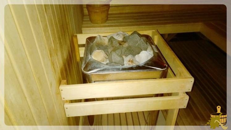 Финская сауна (финский, сауна) Камин в сауне