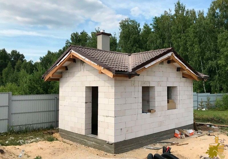 Баня из пеноблоков — особенности материала, этапы строительства, полезные советы (баня, пеноблоков, особенности, материала, строительства) Баня из пеноблоков — особенности материала, этапы строительства, полезные советы