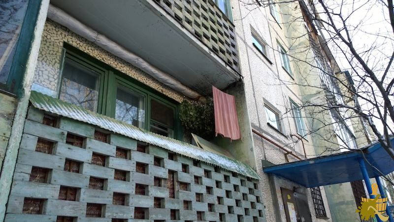 Веники на балконе