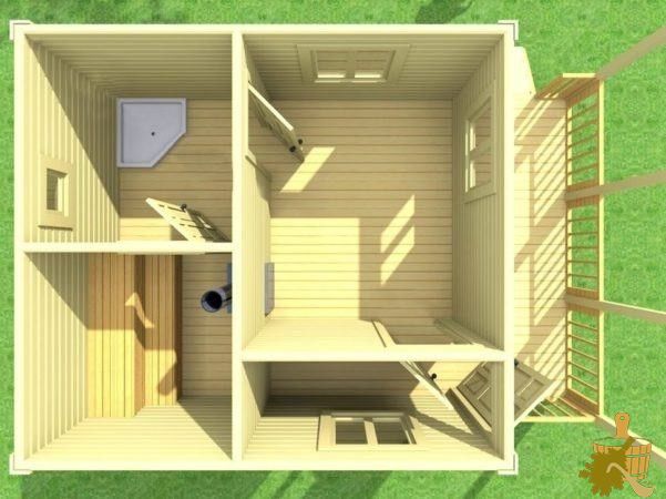 Планы для бани 5*4 – мойка и парилка отдельно, тридцать фото (план, баня, мойка, парилка) Планы для бани 5*4 - мойка и парилка отдельно, тридцать фото