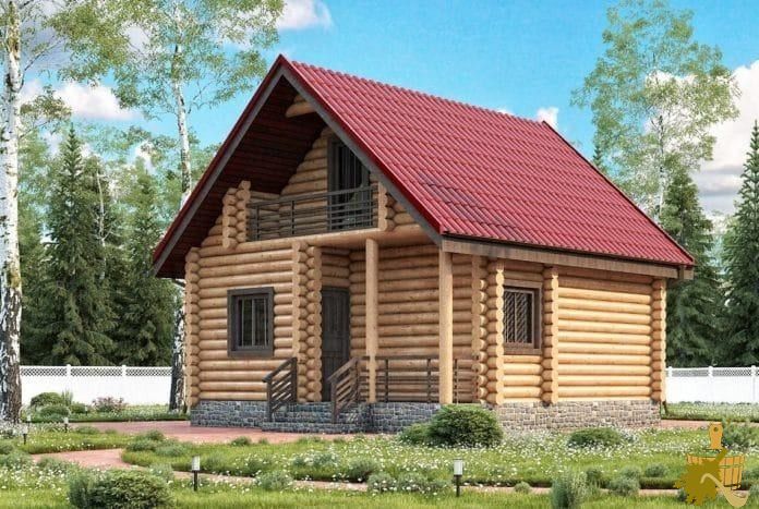 Планы для бани 6*6 с мансардой и туалетом – тридцать фото (план, баня, мансарда, туалет, фото) Планы для бани 6*6 с мансардой и туалетом – тридцать фото