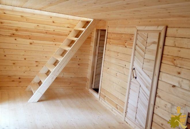 Планы для бани 6*6 с мансардой и туалетом – тридцать фото (план, баня, мансарда, туалет, фото) Баня с мансардой и туалетом