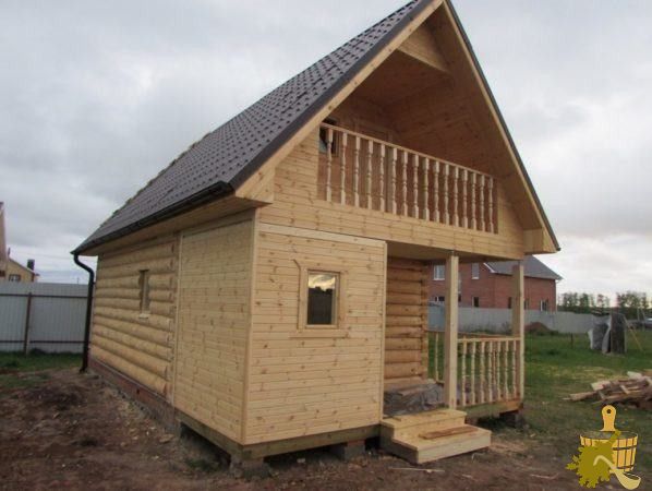 Планы для бани 6*6 с мансардой и туалетом – тридцать фото (план, баня, мансарда, туалет, фото) Баня с мансардой и туалетом