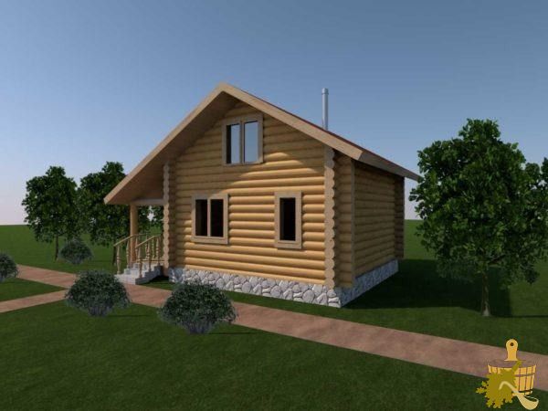 Планы для бани 6*6 с мансардой и туалетом – тридцать фото (план, баня, мансарда, туалет, фото) Баня с мансардой и туалетом