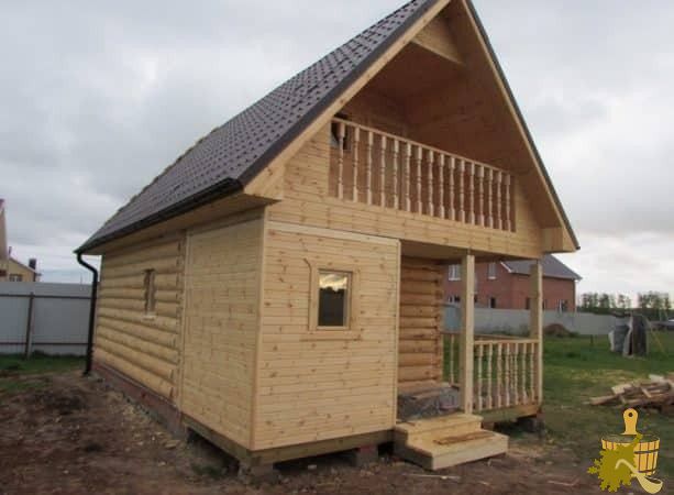 Планы для бани 6*6 с мансардой и туалетом – тридцать фото (план, баня, мансарда, туалет, фото) Баня с мансардой и туалетом
