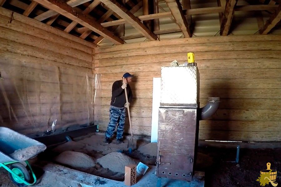 Пол в бане: из каких материалов и как лучше сделать?