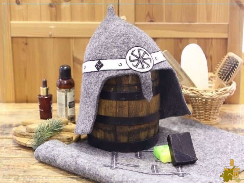 Специальная одежда для бани и сауны (специальный, одежда, баня) shapka