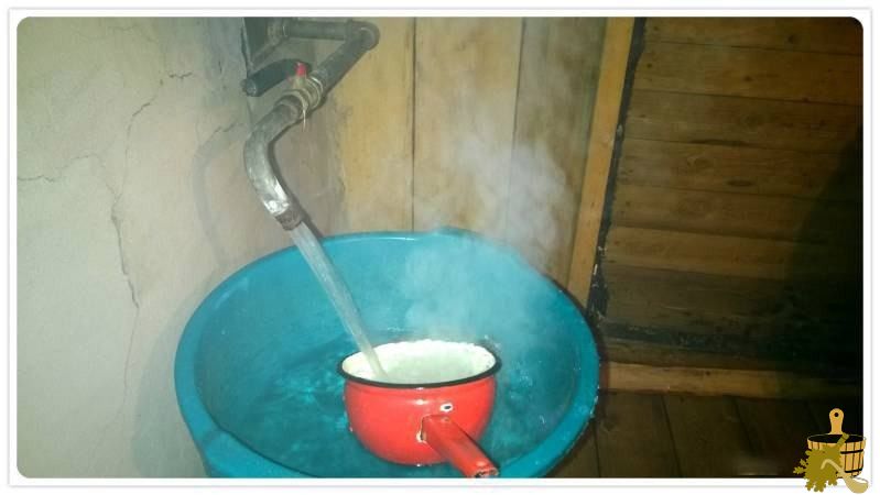 Ожоги в бане (ожог, баня) Горячая вода