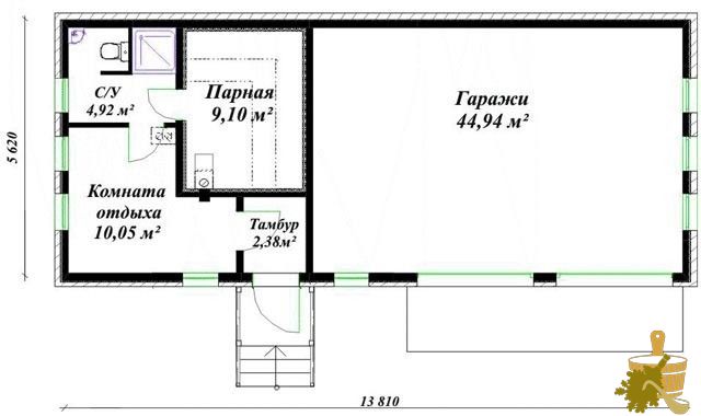 Гараж — баня: стоит ли совмещать в одном пространстве (гараж, баня, стоит, совмещать, одном, пространстве) Гараж — баня: стоит ли совмещать в одном пространстве
