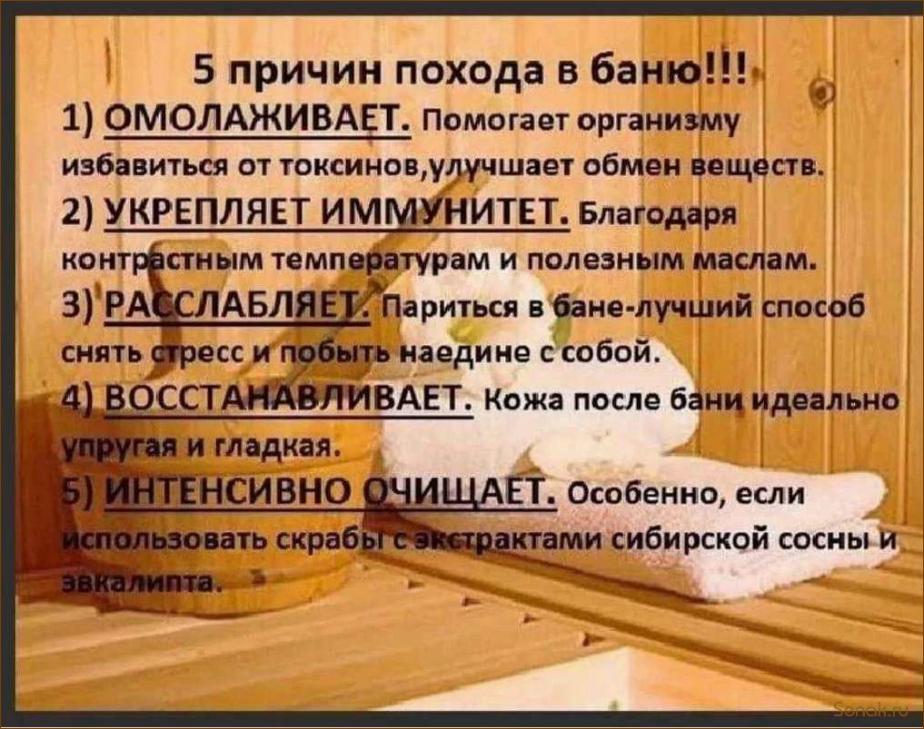 Бани: польза и противопоказания