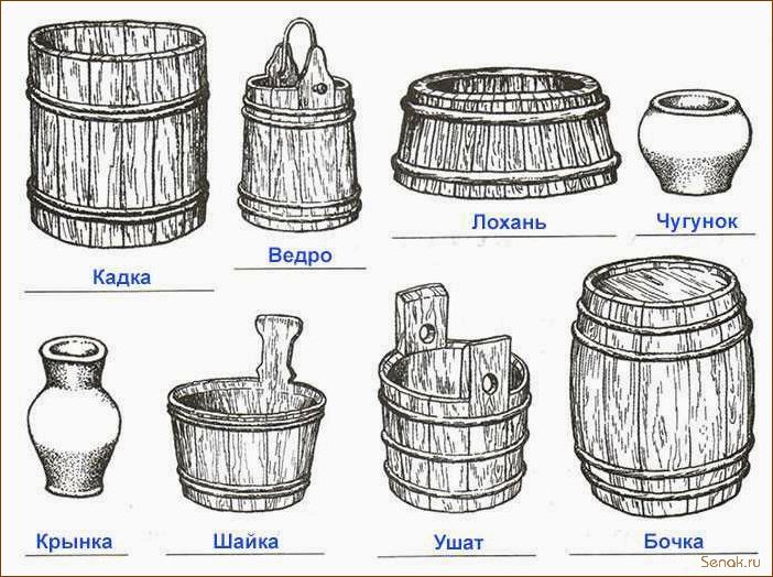 Как выглядит ушат: особенности и характеристики