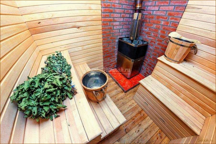 Настоящая русская баня на дровах