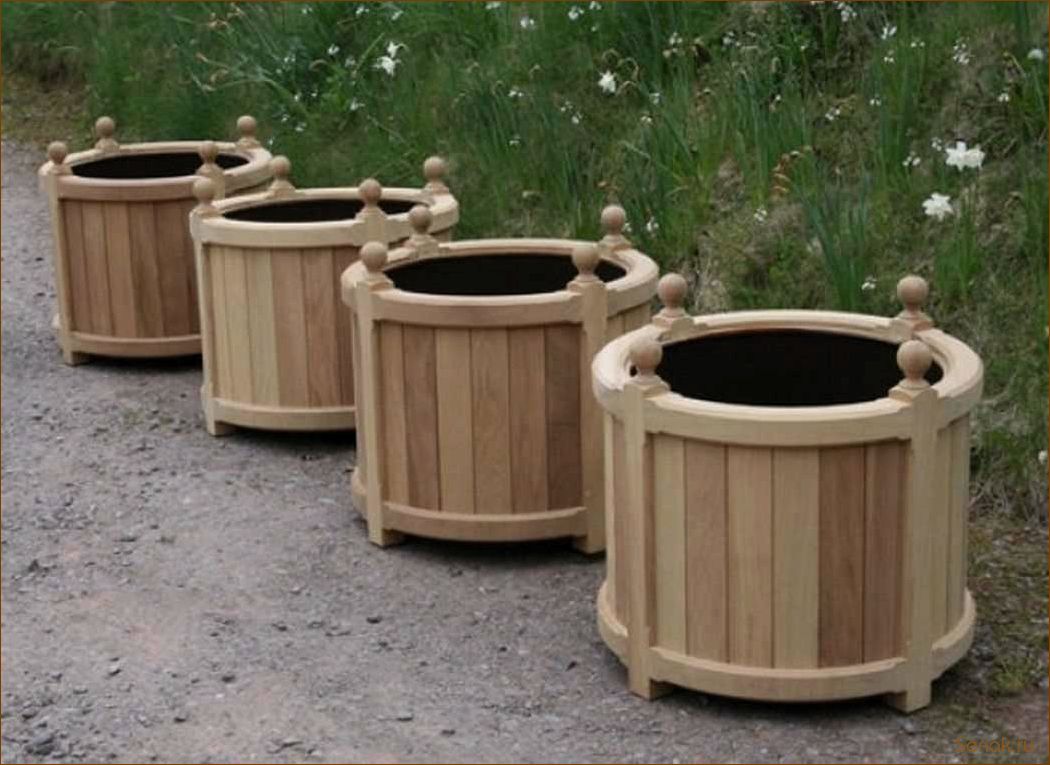 Все о деревянных кадках