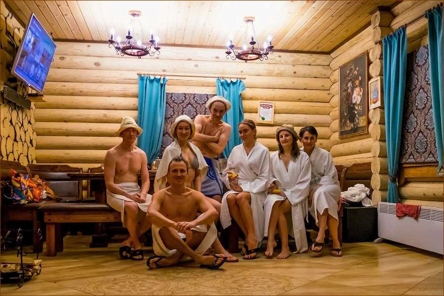 Сауна с друзьями: идеальное место для отдыха и развлечений